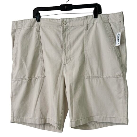 NWT Old Navy Khaki Lived In Straight Classic Chino Shorts Men's